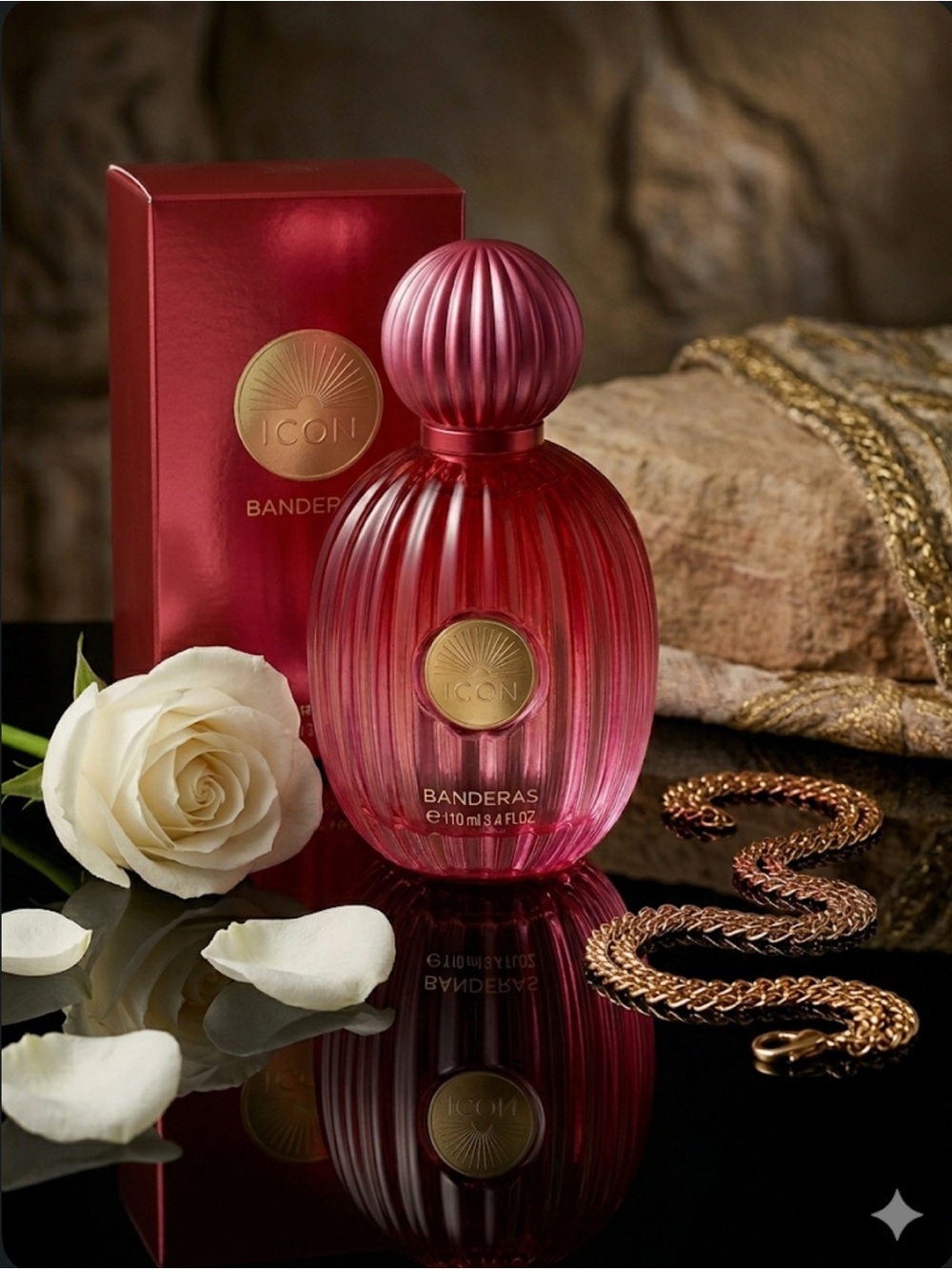 Antonio Banderas The Icon EDP | Creamy Vanilla & Sandalwood|Compare Prada Candy - Picture 5 of 7